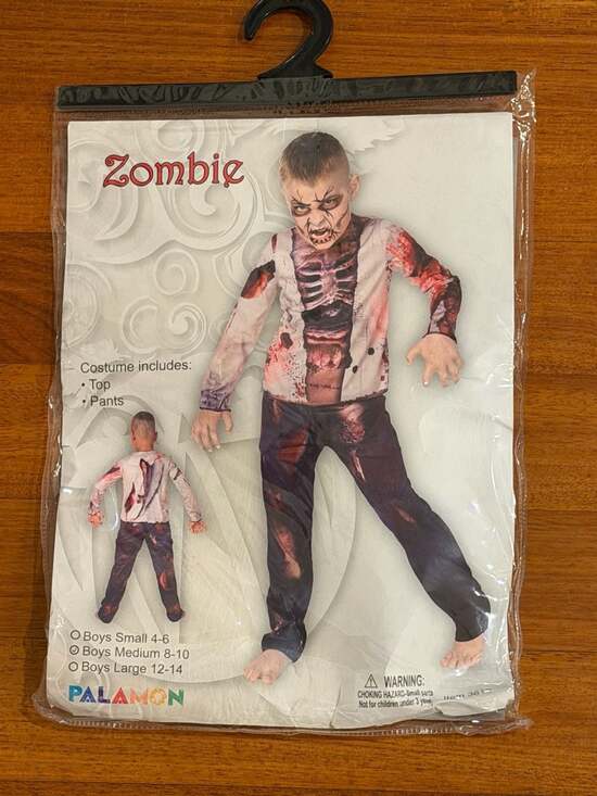 Palamon Other - Palamon Zombie Costume Shirt and Pants, Boys Large 12-14
